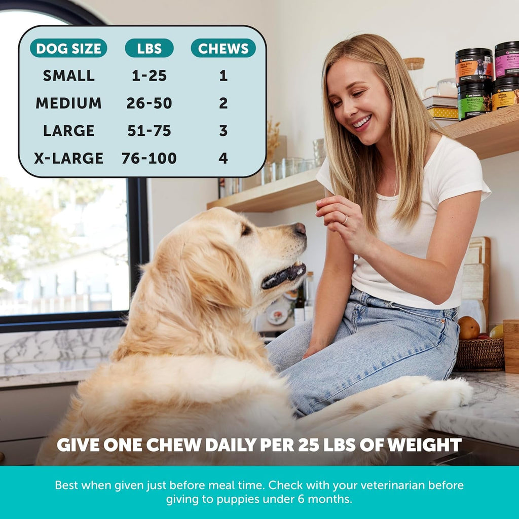 Dog Calming Bundle Hemp Calming Chews & Dental Sticks Anxiety Support