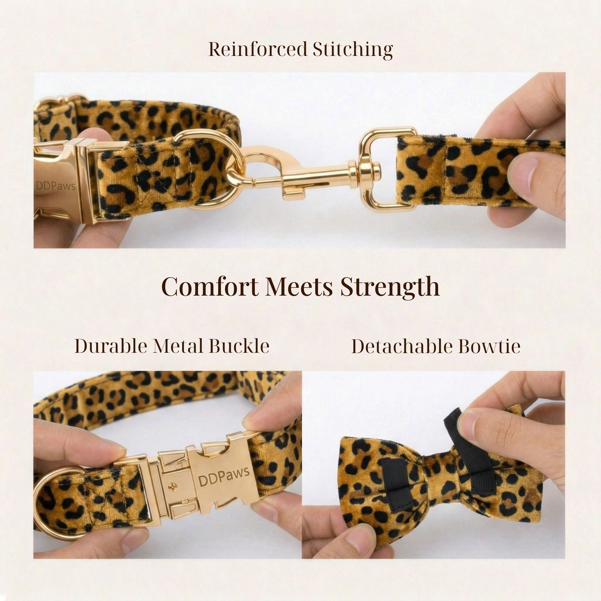 Velvet Leopard Set