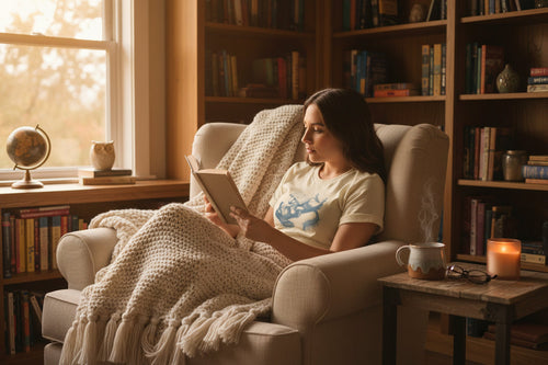 Dachshund Book Nap T-Shirt