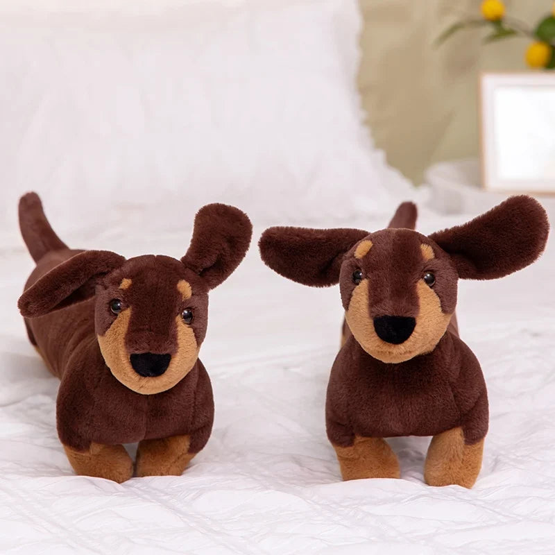 Dachshund Plush Toy – 60 cm Soft Sausage Dog Stuffed Animal