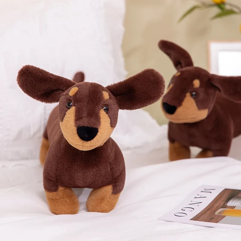 Dachshund Plush Toy – 60 cm Soft Sausage Dog Stuffed Animal