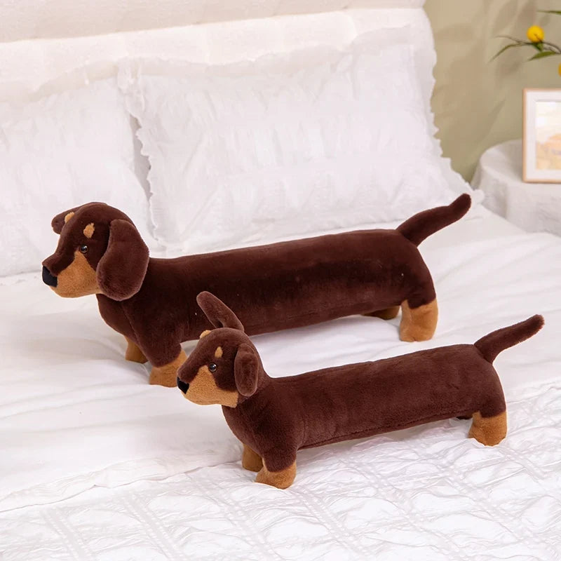 Dachshund Plush Toy – 60 cm Soft Sausage Dog Stuffed Animal