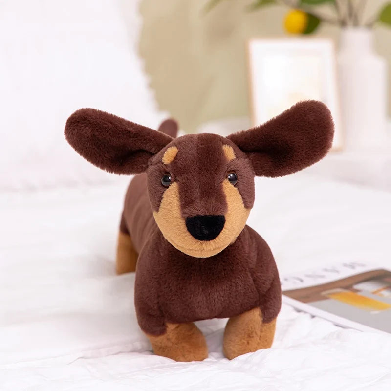 Dachshund Plush Toy – 60 cm Soft Sausage Dog Stuffed Animal