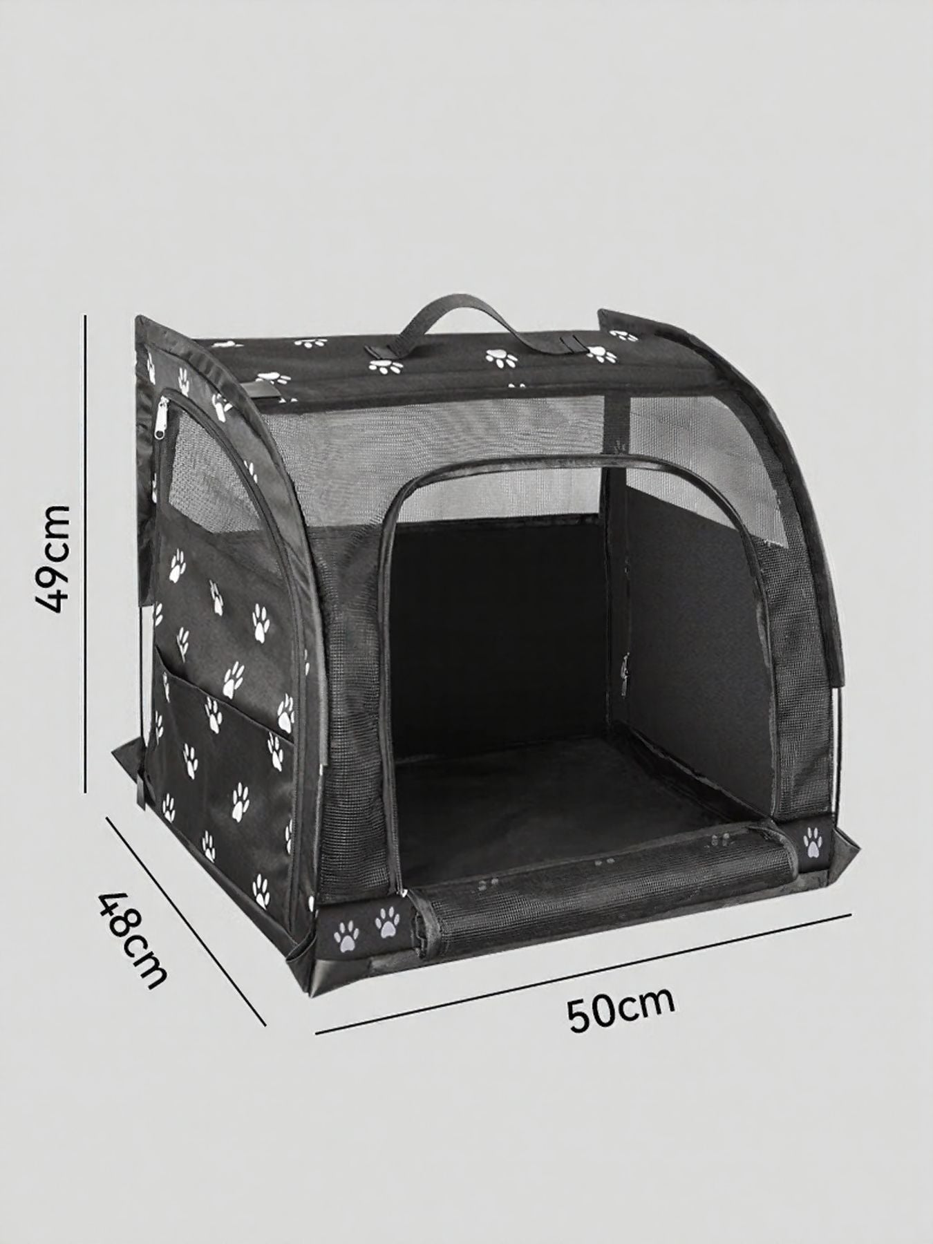 Portable Breathable Car Pet Cage