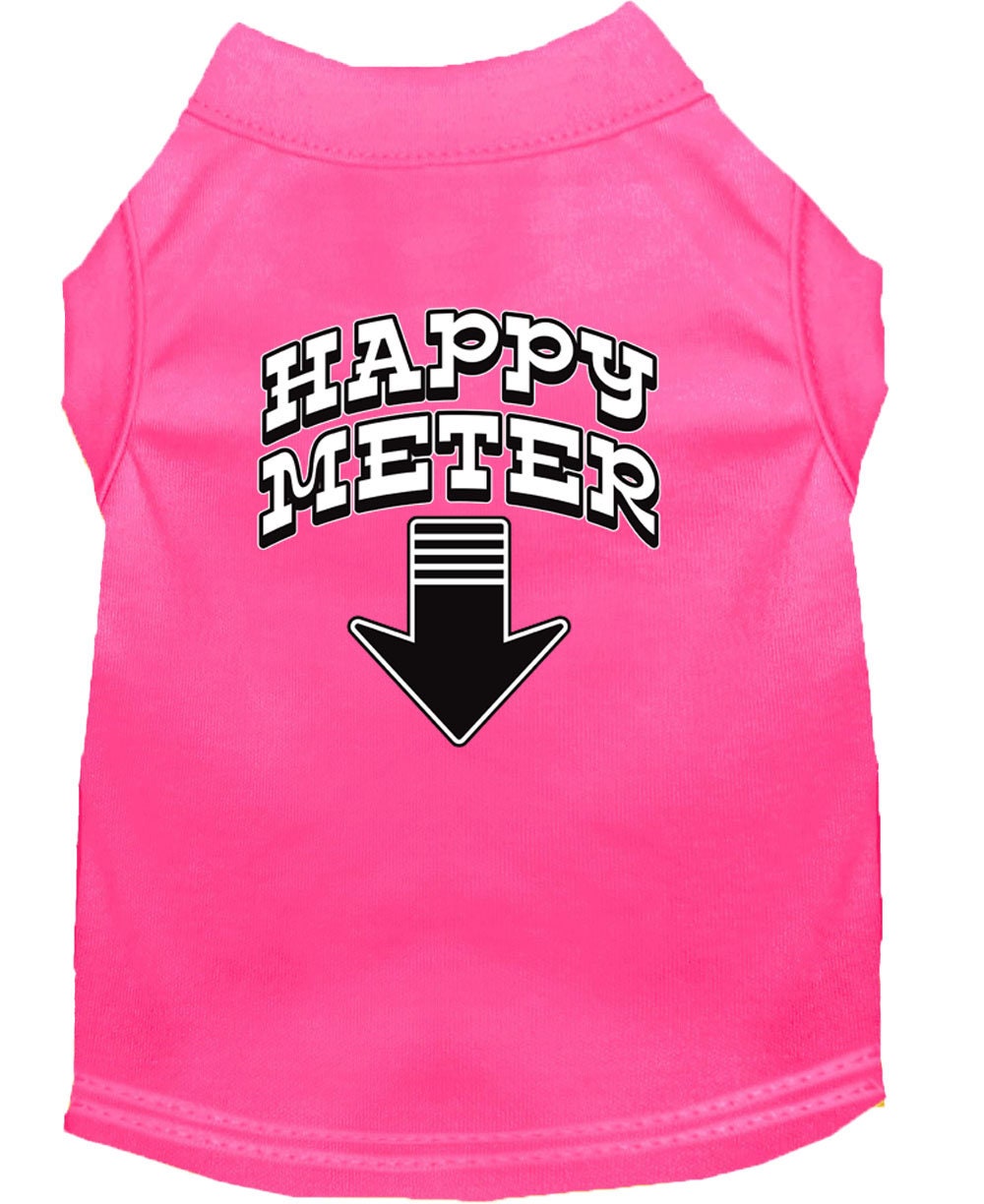 Pet Shirt "Happy Meter"