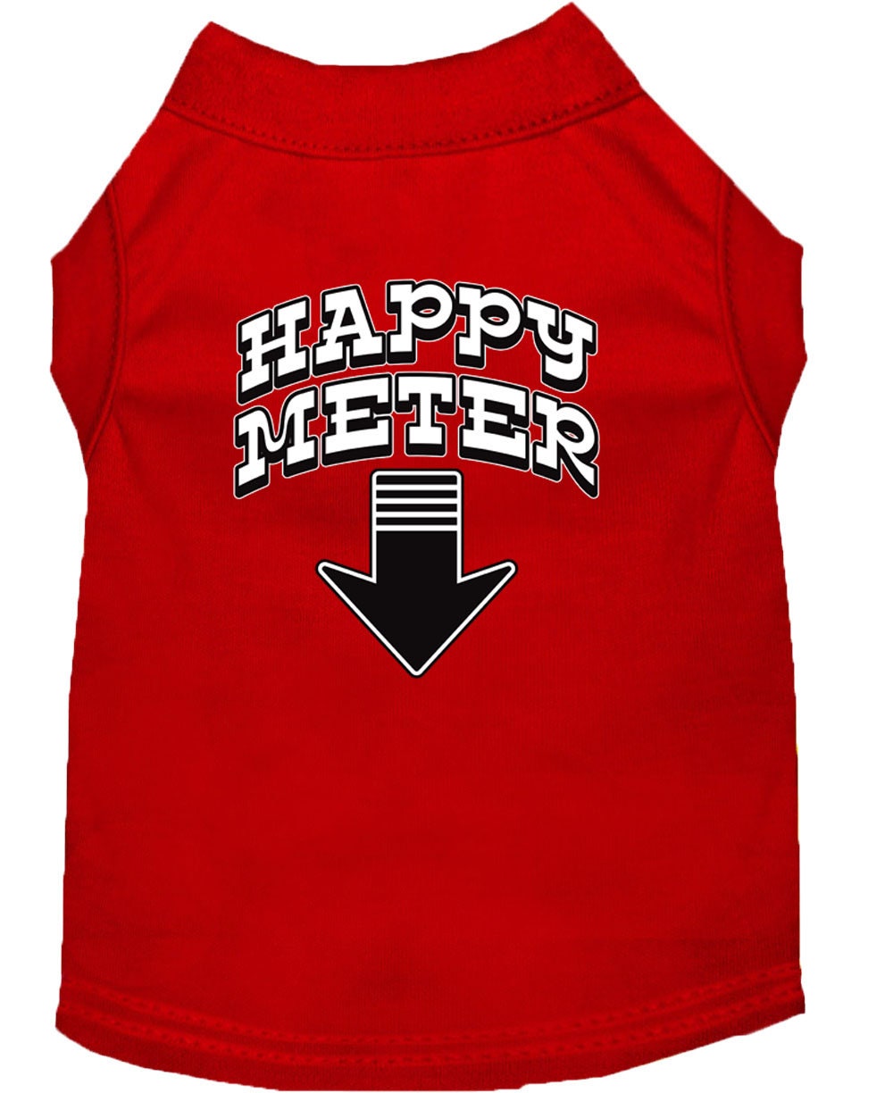 Pet Shirt "Happy Meter"