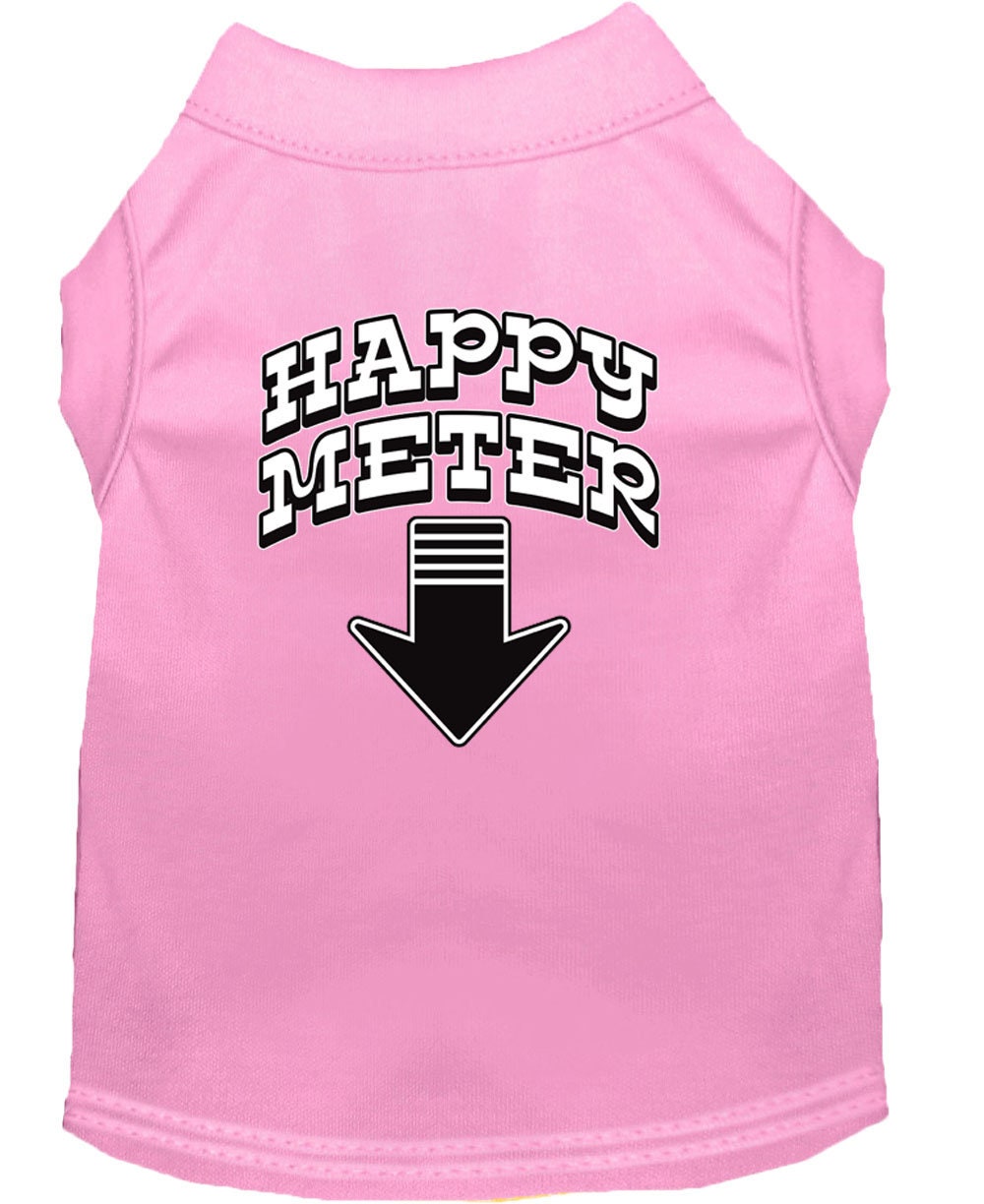 Pet Shirt "Happy Meter"